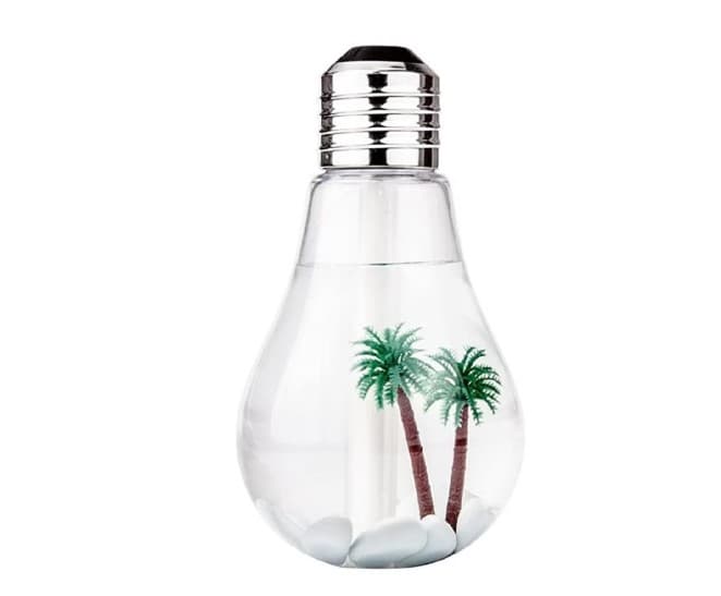 Fawahah LED Light Humidifier 2W Clear/Gold/White