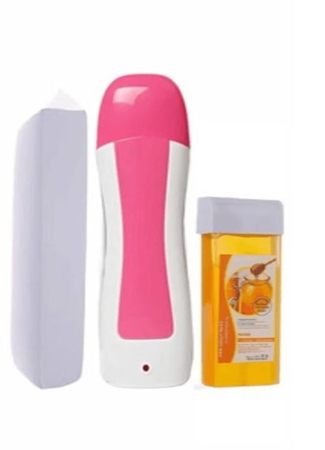 3-Piece Hair Removal Machine Set Pink/White