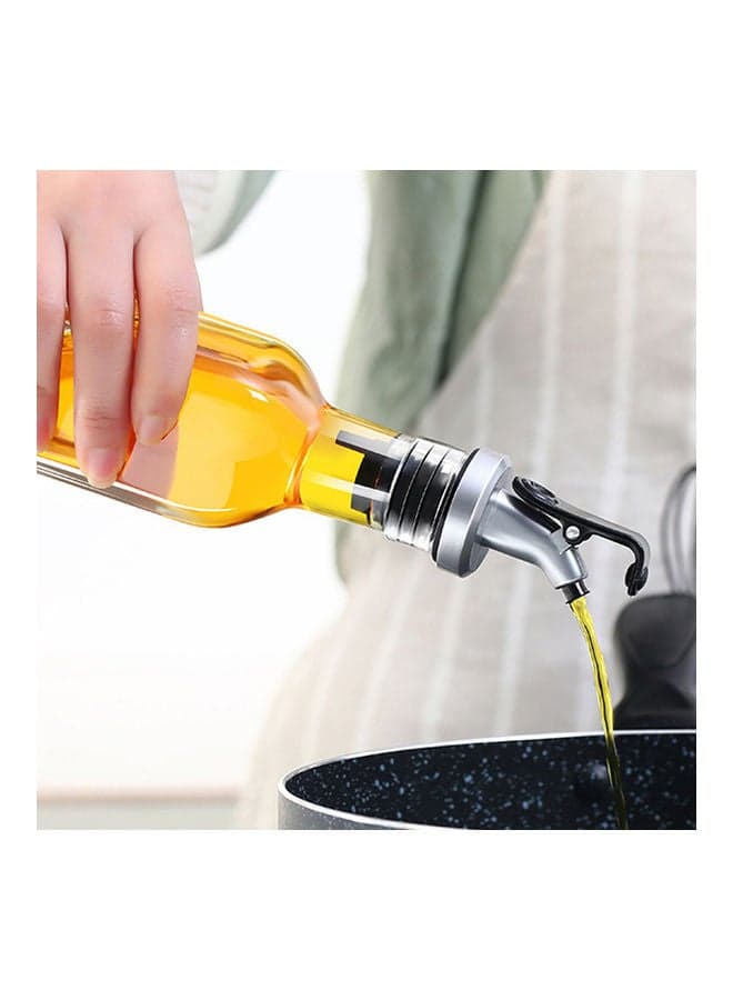 2-Piece Oil And Vinegar Glass Bottle Set Multicolour 2x500ml
