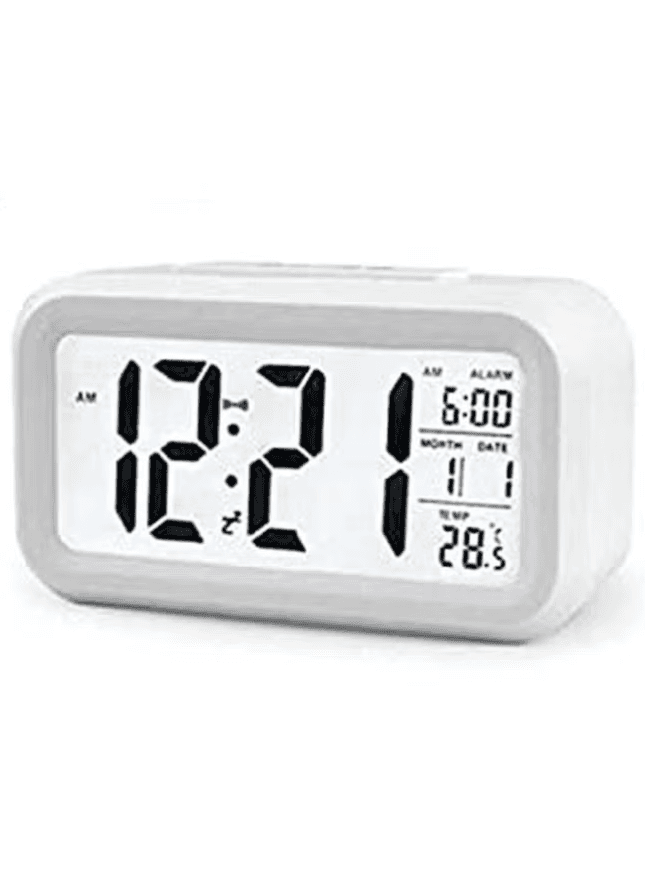 Alarm Clock Luminous Led Large Screen Multicolour