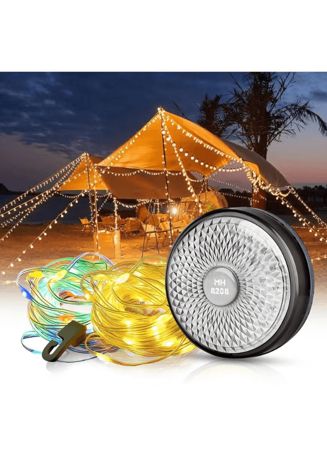 Ooni Camping Light Strip, Outdoor Light Strip with 8 Lighting Modes, Quick Stora