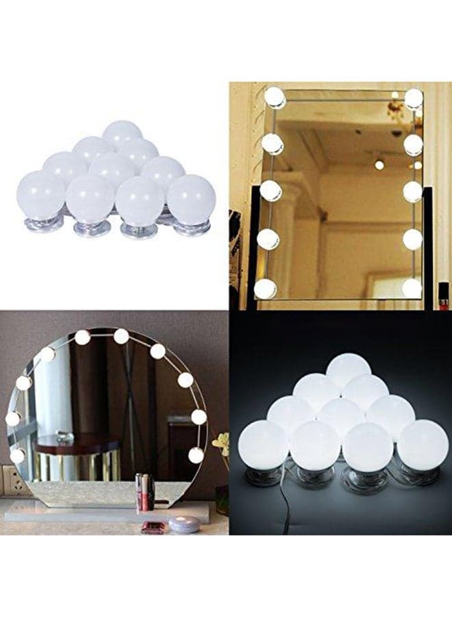 Dressing Room LED Light Mirror White