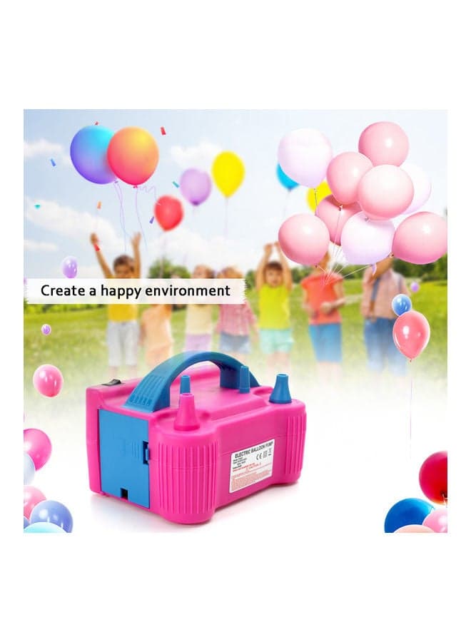600 W Electric High Power Two Nozzle Air Blower Balloon Inflator Pump Fast Porta