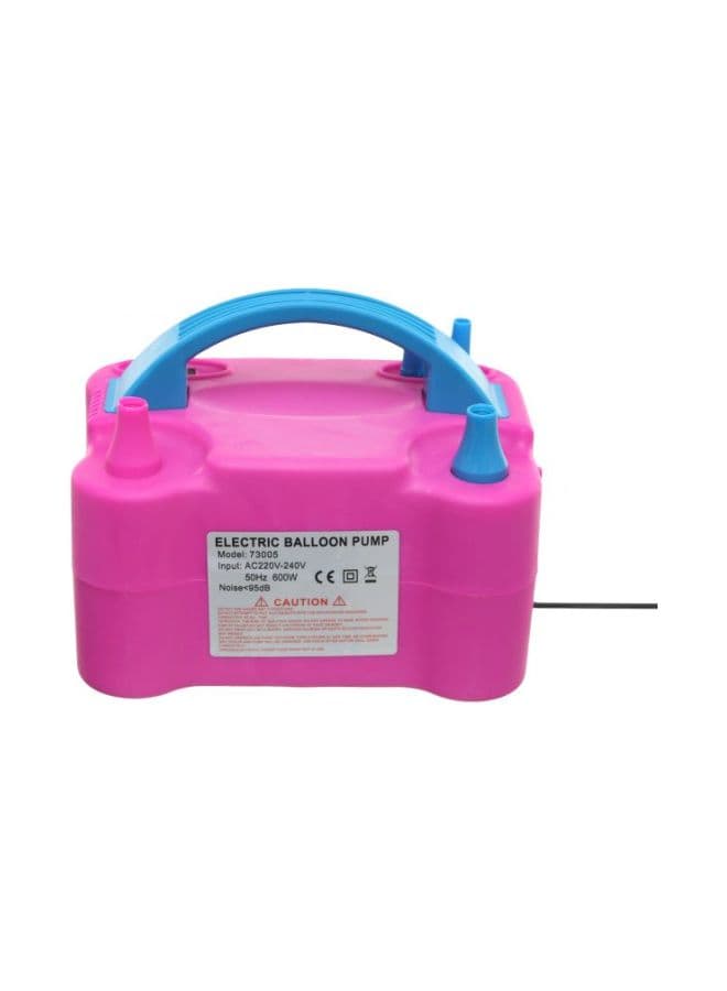 Electric Balloon Inflator Fuchsia