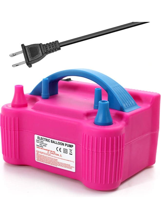 500 W Air Blower Balloon Pump Fast Portable Inflatable Tool multicolour 20.5 x 1