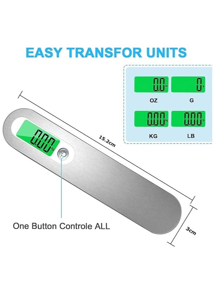 Portable Electronic Scale Weighs up to 30kg with Digital LCD Display for Weighin