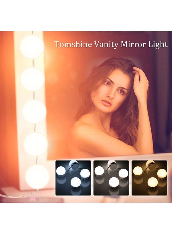 Tomshine Vanity Mirror Fill Lights White 20.5x6x14.2cm