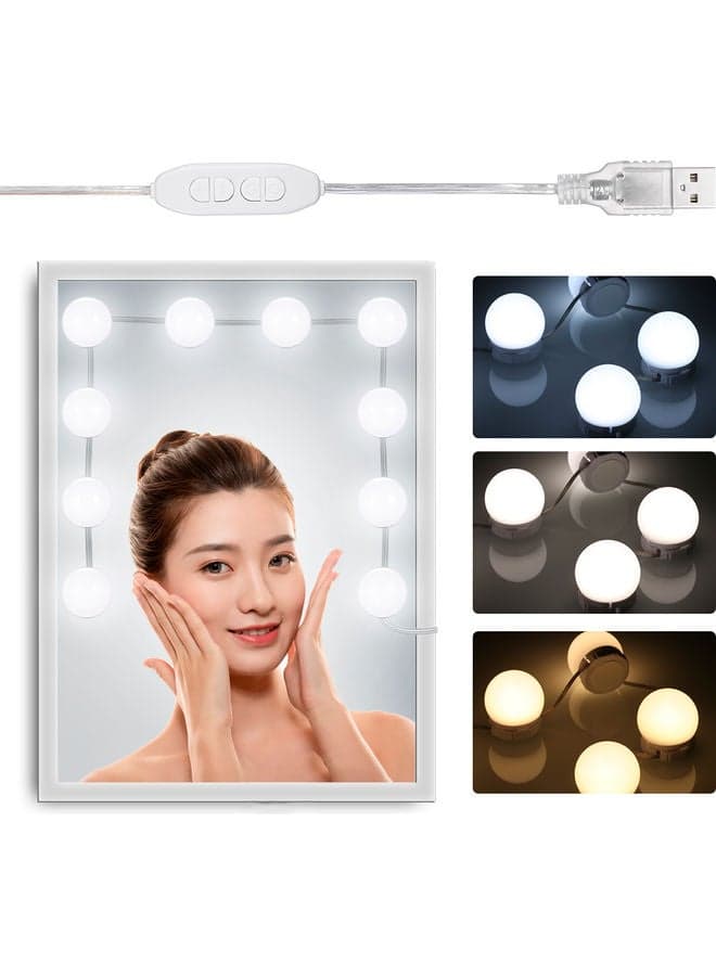 Tomshine Vanity Mirror Fill Lights White 20.5x6x14.2cm