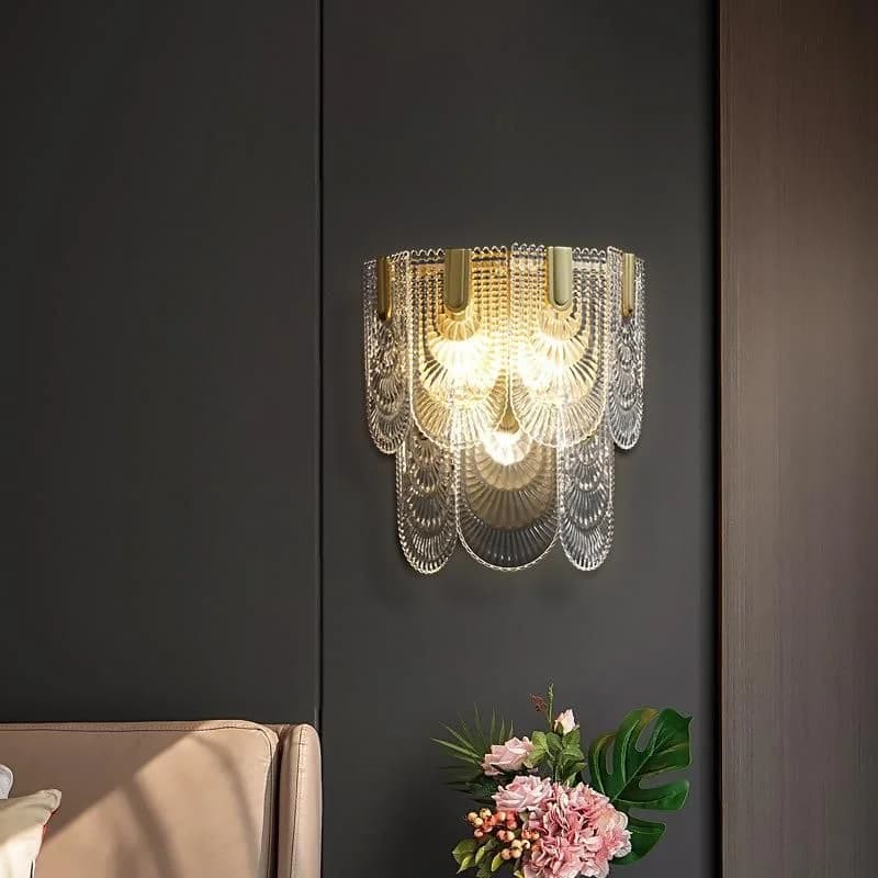 Oval decorative glass-Code 340