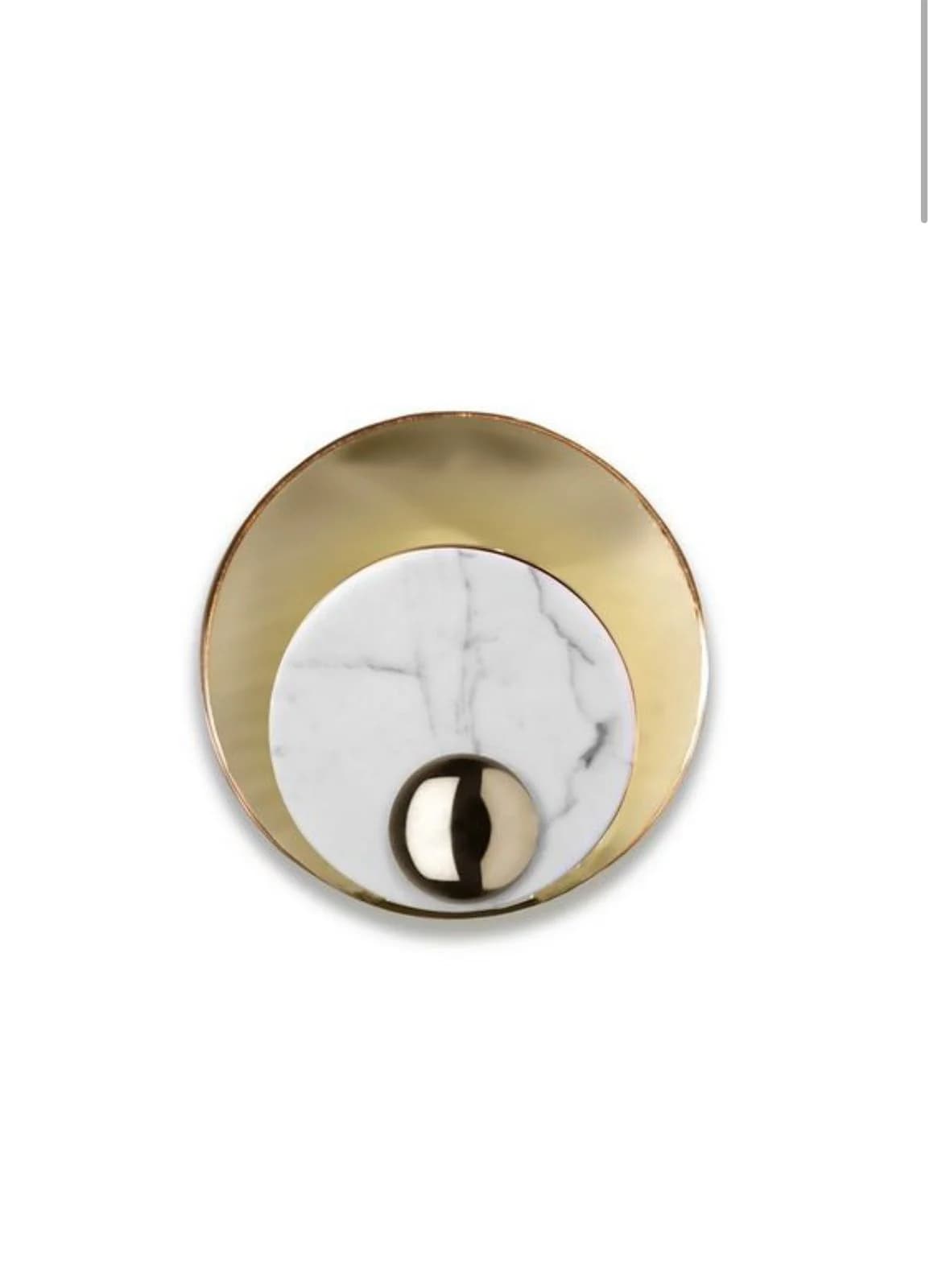 Gold circular applique - code489