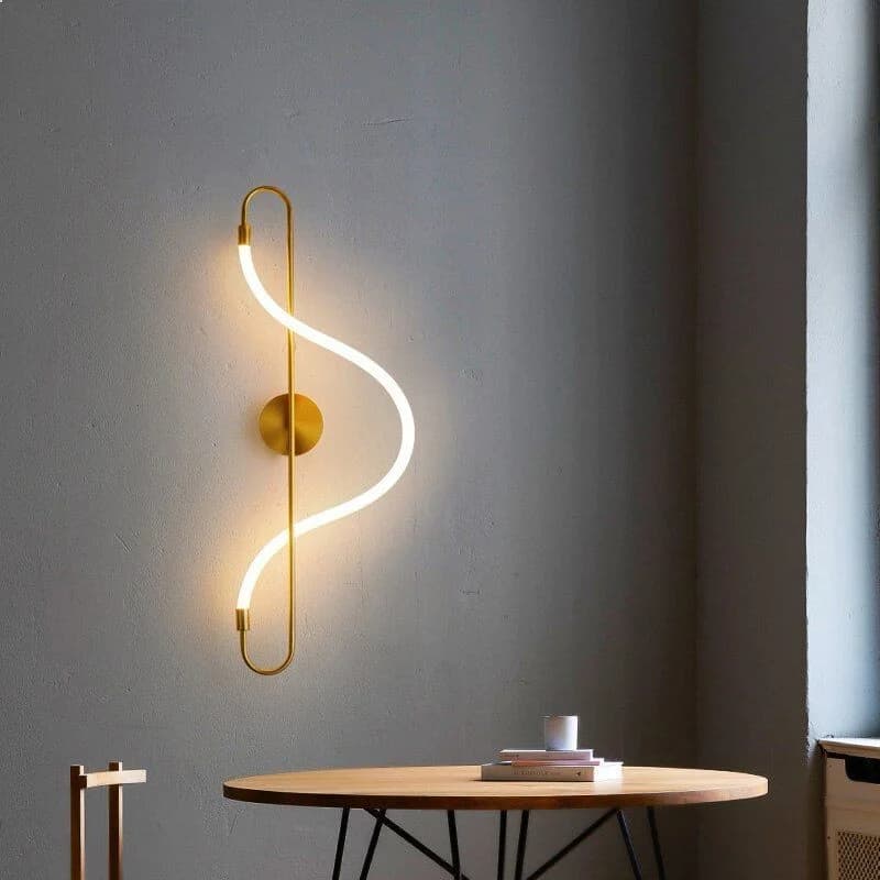 Spiral wall lamp code 628