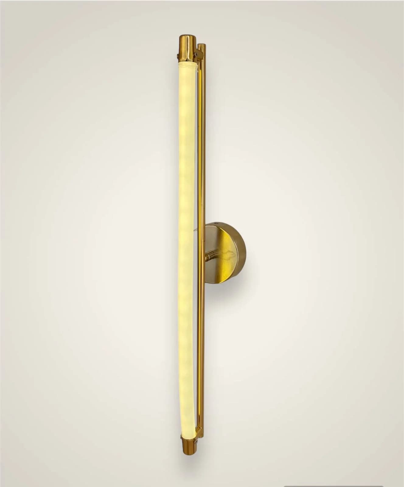 Golden LED wall lamp code 665