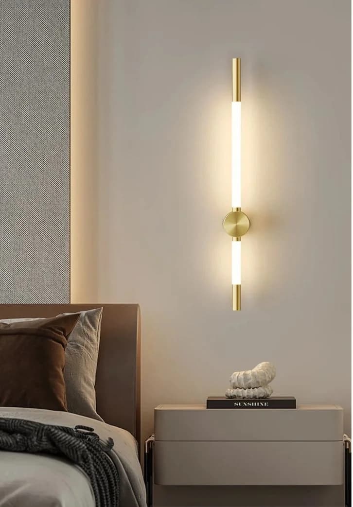 Gold wall lamp- code 655