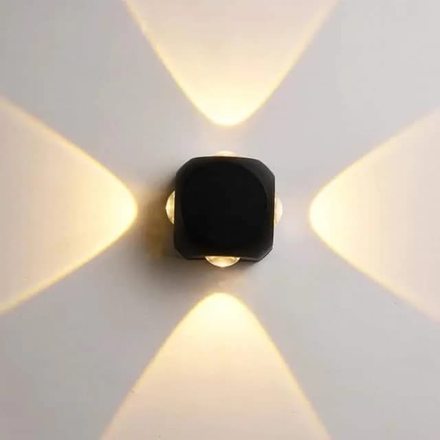 Black LED Wall Lamp - code612