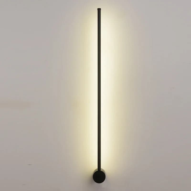 مصباح حائط LED أسود الرمز 096