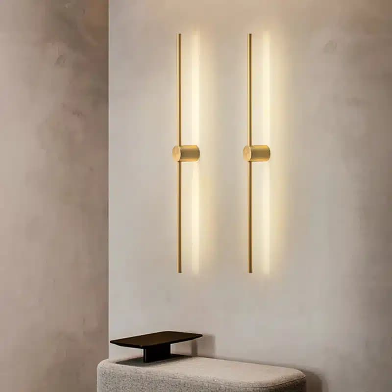 Wall lamp - Shiny gold, code 561