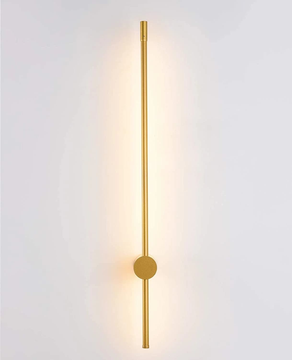 مصباح حائط LED - ذهبي لامع - الرمز 098