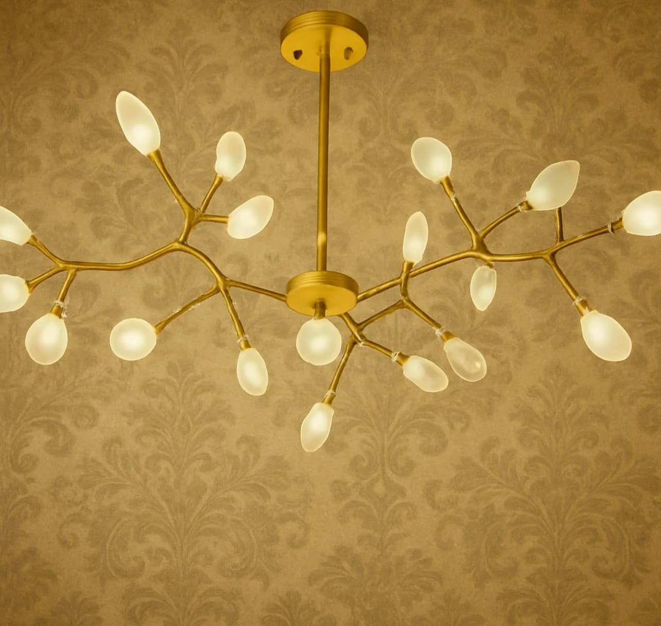 Star Chandelier - Shiny Gold - Code165