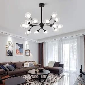 G9 chandelier -Blackgold/code556