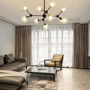 G9 chandelier -Blackgold/code556