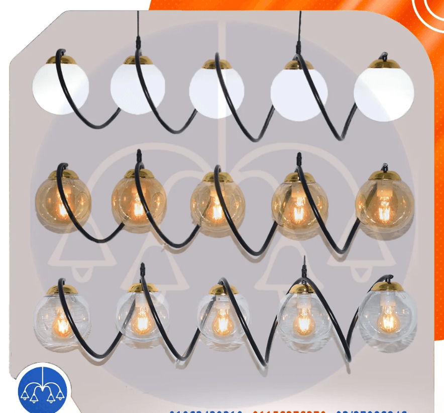 Chandeliers Zipper - BlackGold Code046