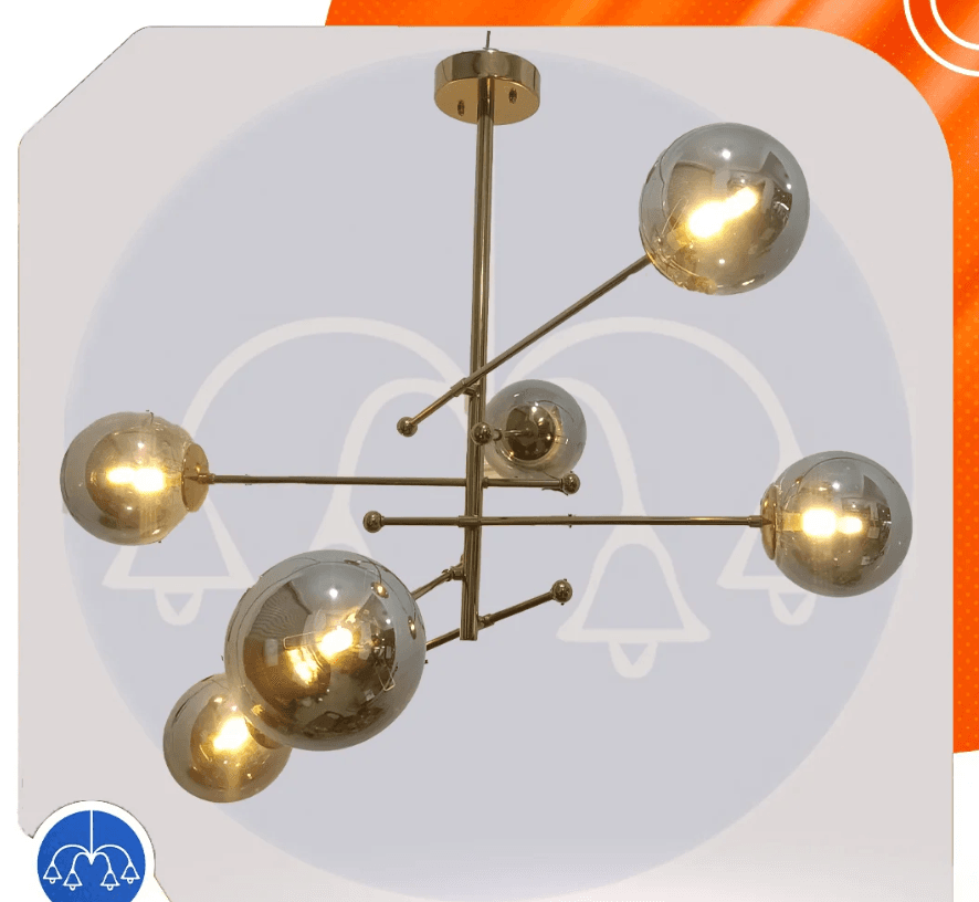 Chandelier G 9 Gloss Gold code178