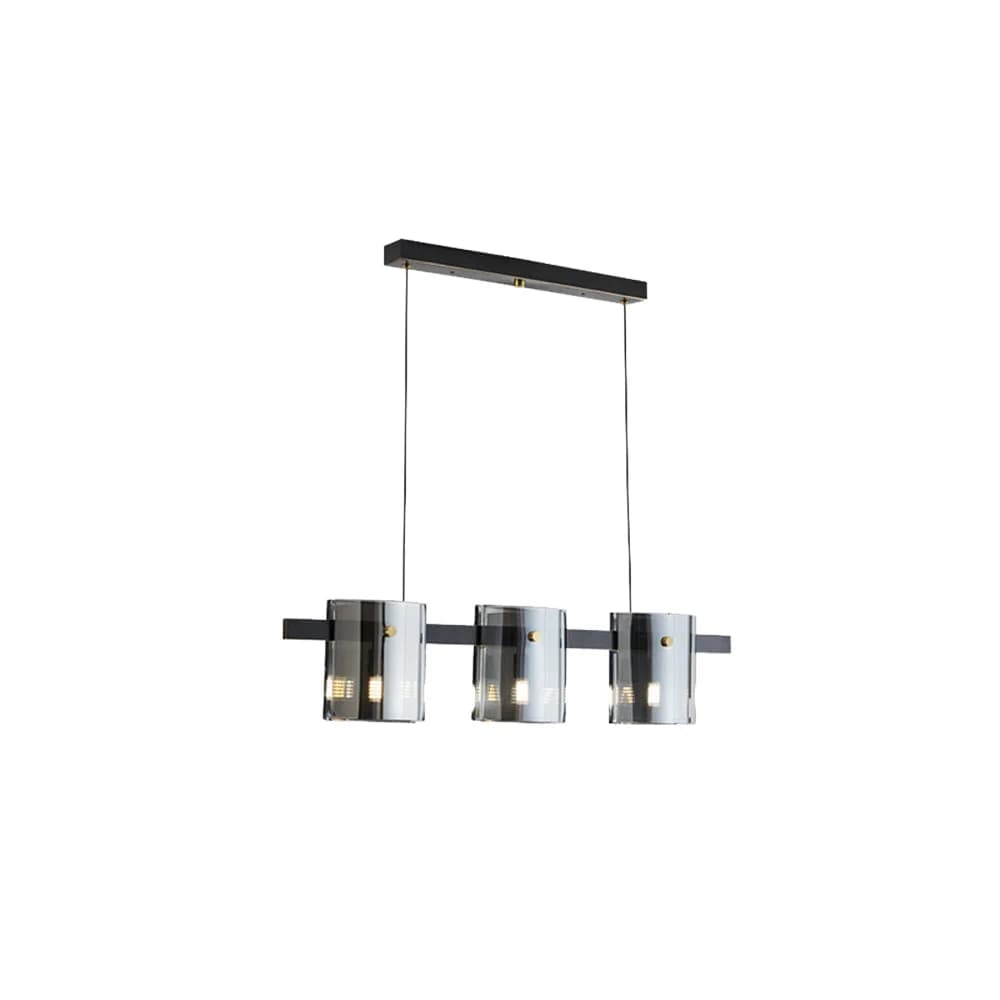 Black Pyrex Track Ceiling Lamp code124