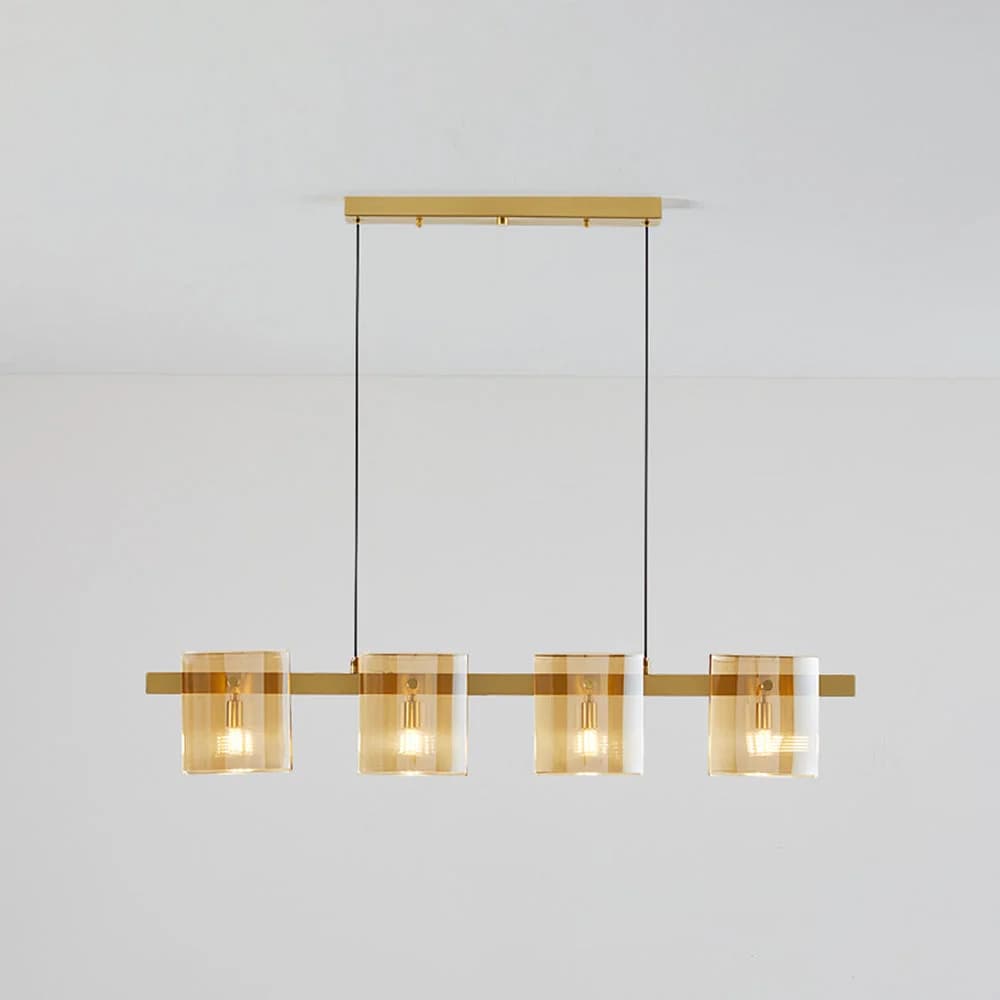 Gold Pyrex Track Ceiling Lamp code118