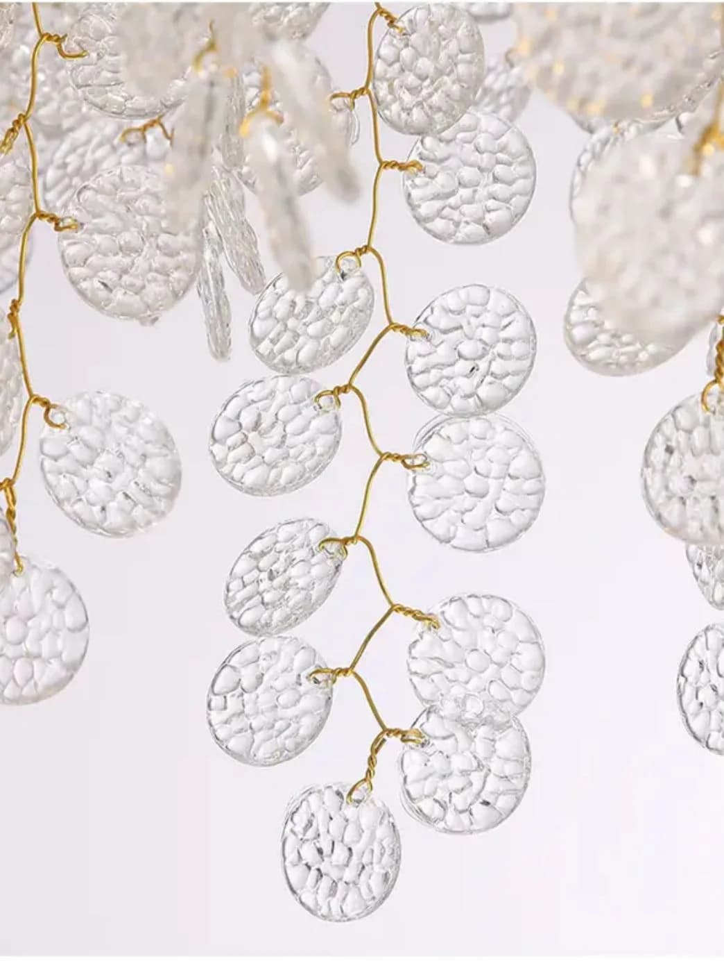 Crystal Coins Chandelier Code 158
