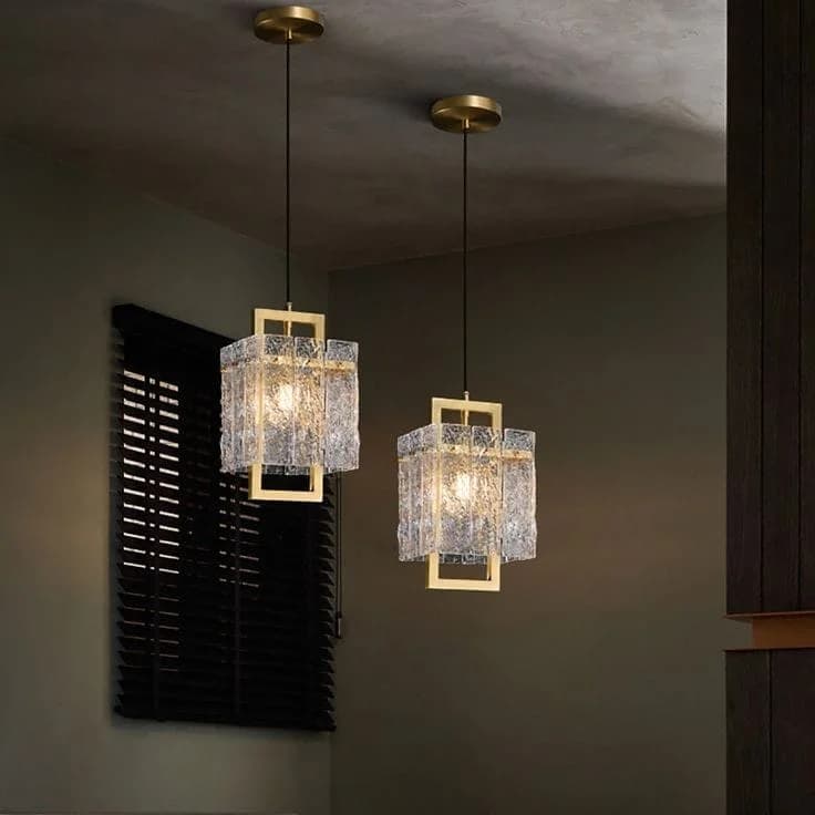 Decorative glass ceiling light code376