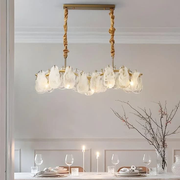 Double oval chandelier code377