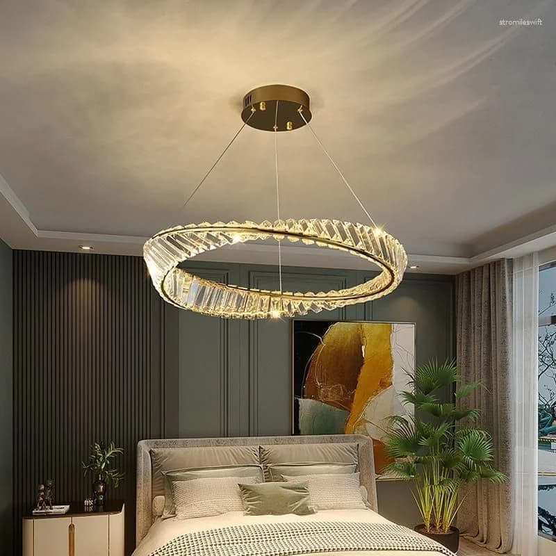 Wave crystal chandelier code002