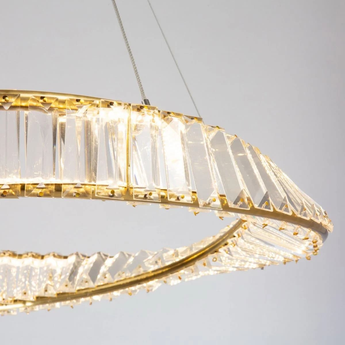 Wave crystal chandelier code002