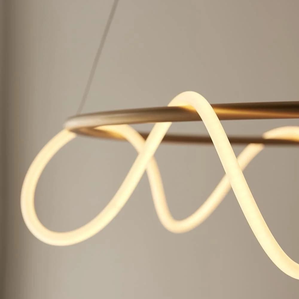LED chandelier - gold code 613