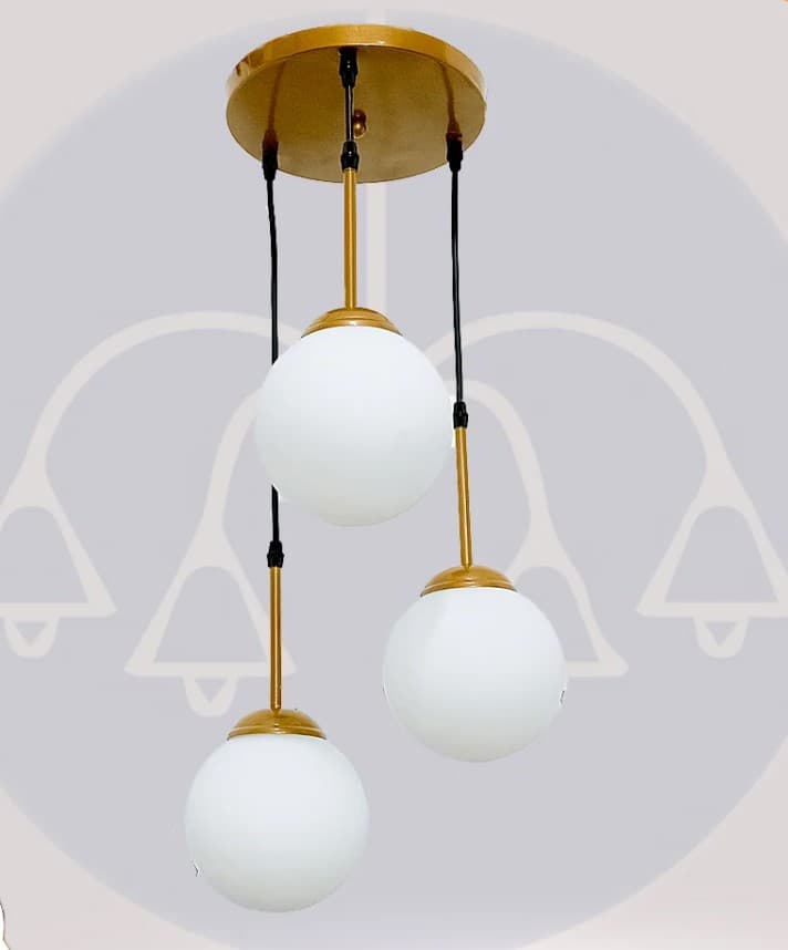 Sunny chandelier 23 cm - shiny gold - code268