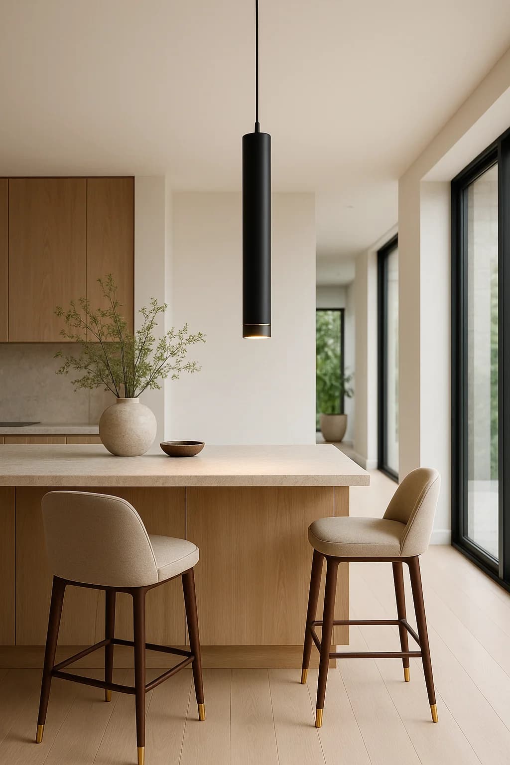 LED cylinder pendant - code668