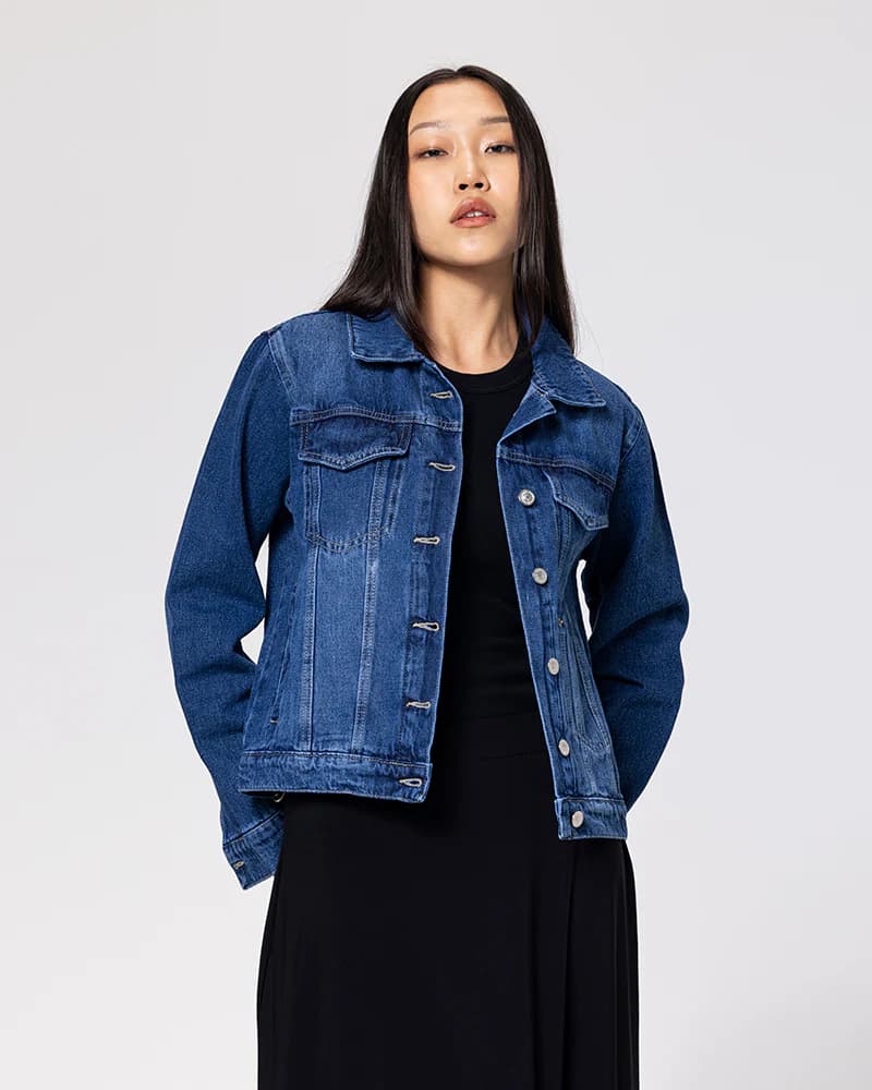 Basic Short Denim Jacket