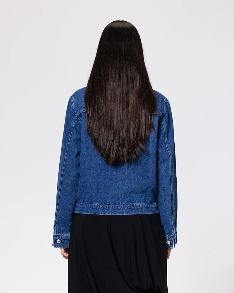 Basic Short Denim Jacket