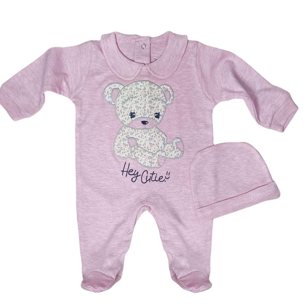 Baby jumpsuit hey cutie