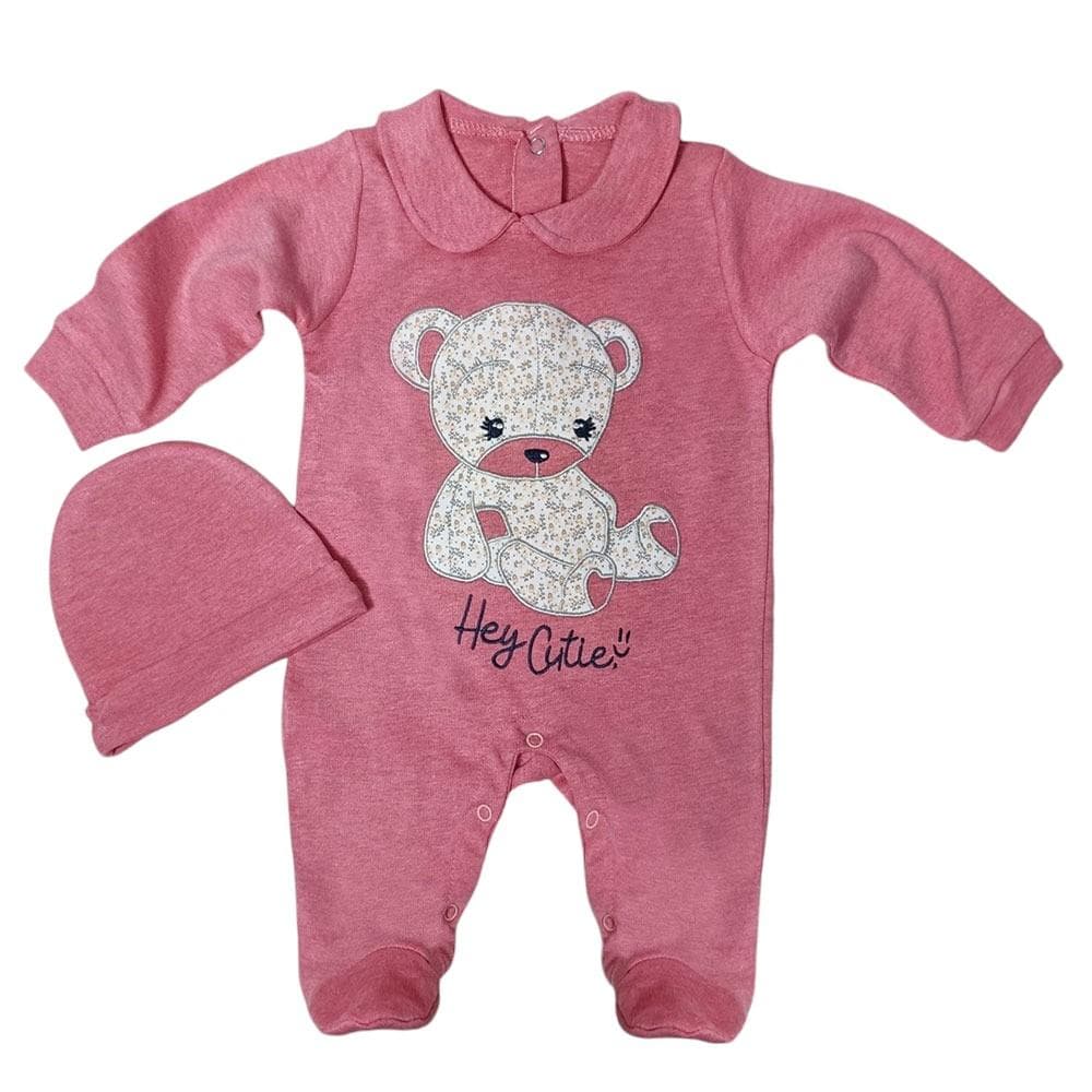 Baby jumpsuit hey cutie