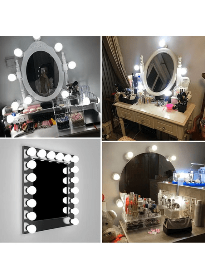 LED Vanity Mirror Lights Kit White 26.00 x 7.00 x 17.00cm