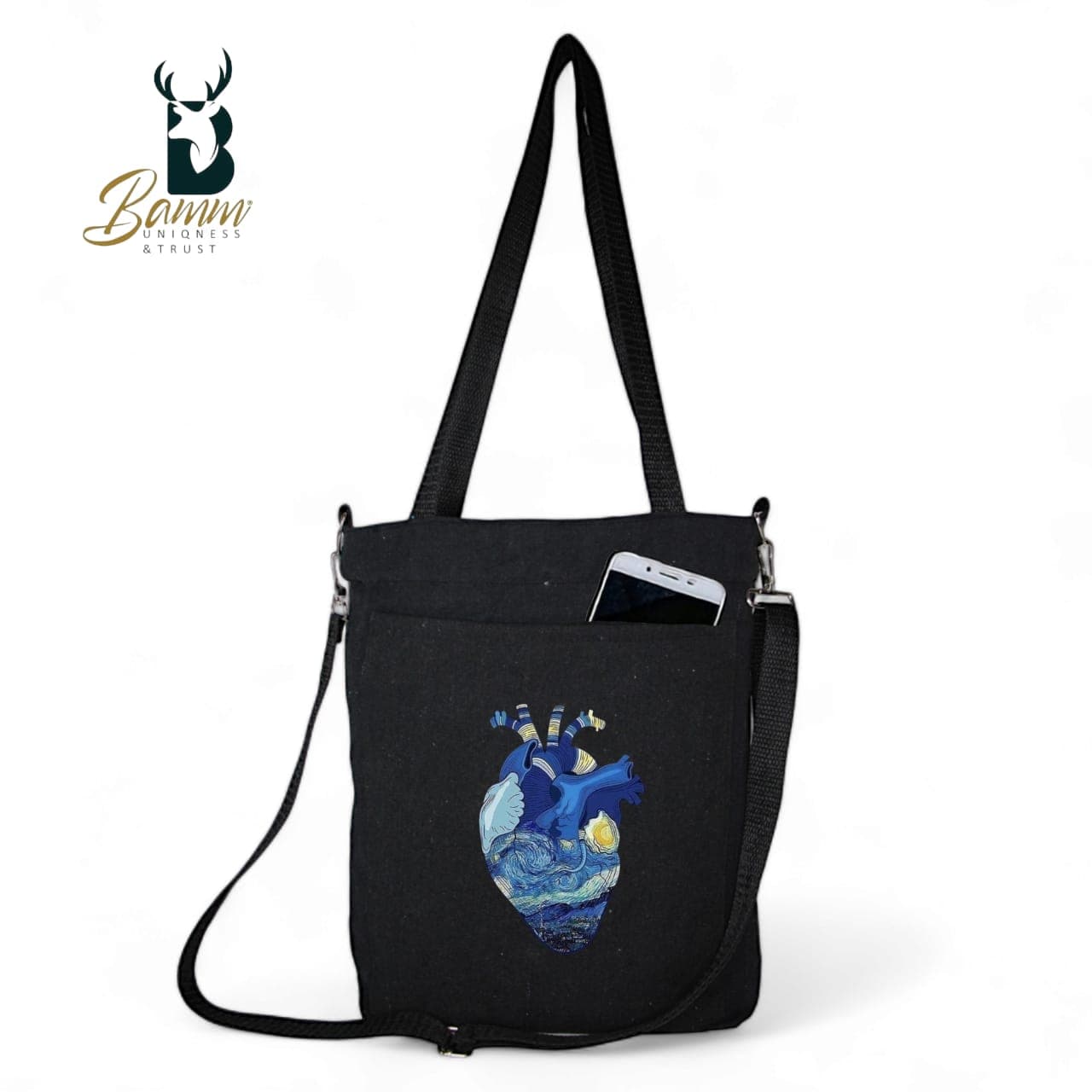 Special Offer 2 Girls Tote Bags For University And Daily Use - Beige With Free P