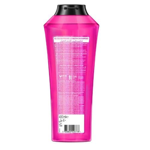 Gliss Supreme Length Shampoo For Damaged Hair 400 Ml.