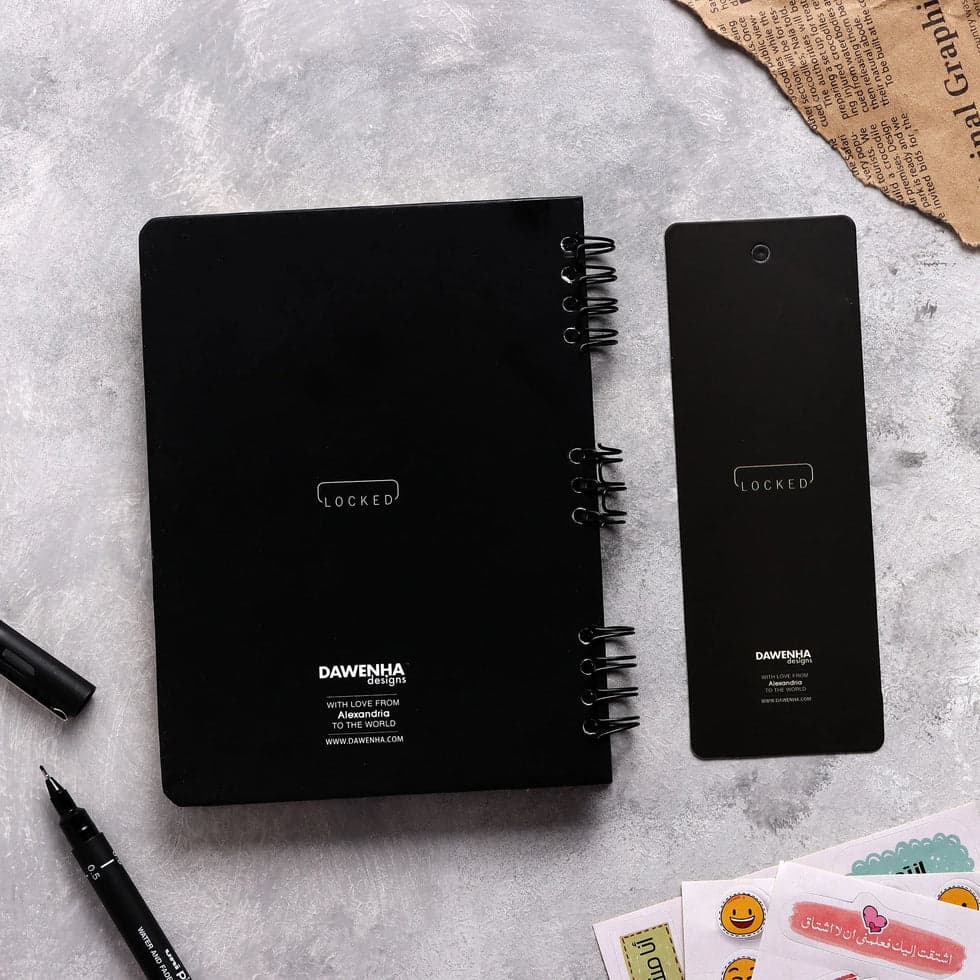 Wegz Locked Notebook