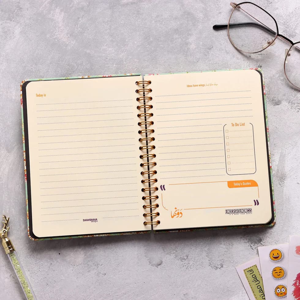Wegz Locked Notebook