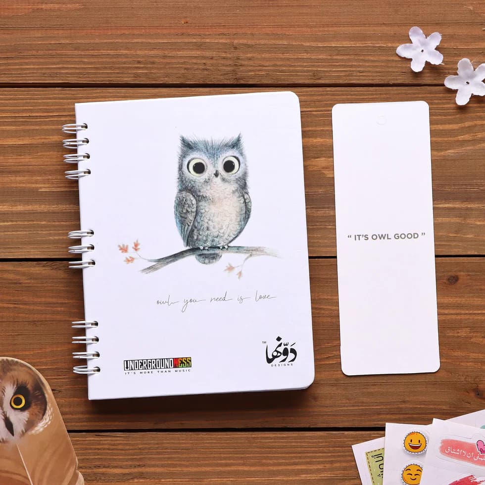 Owl you need is love Pocket Notebook