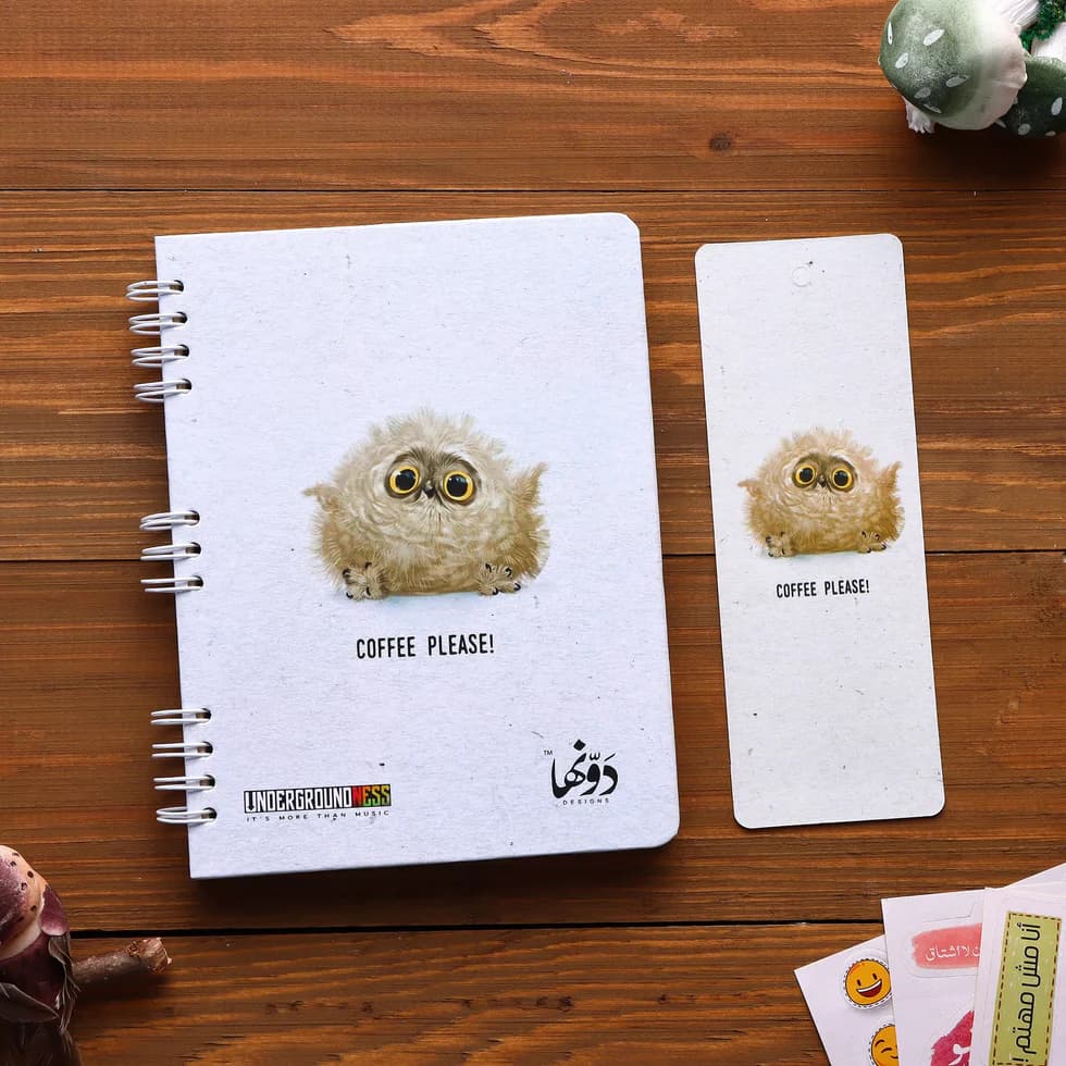 Lazy Owl Pocket Notebook