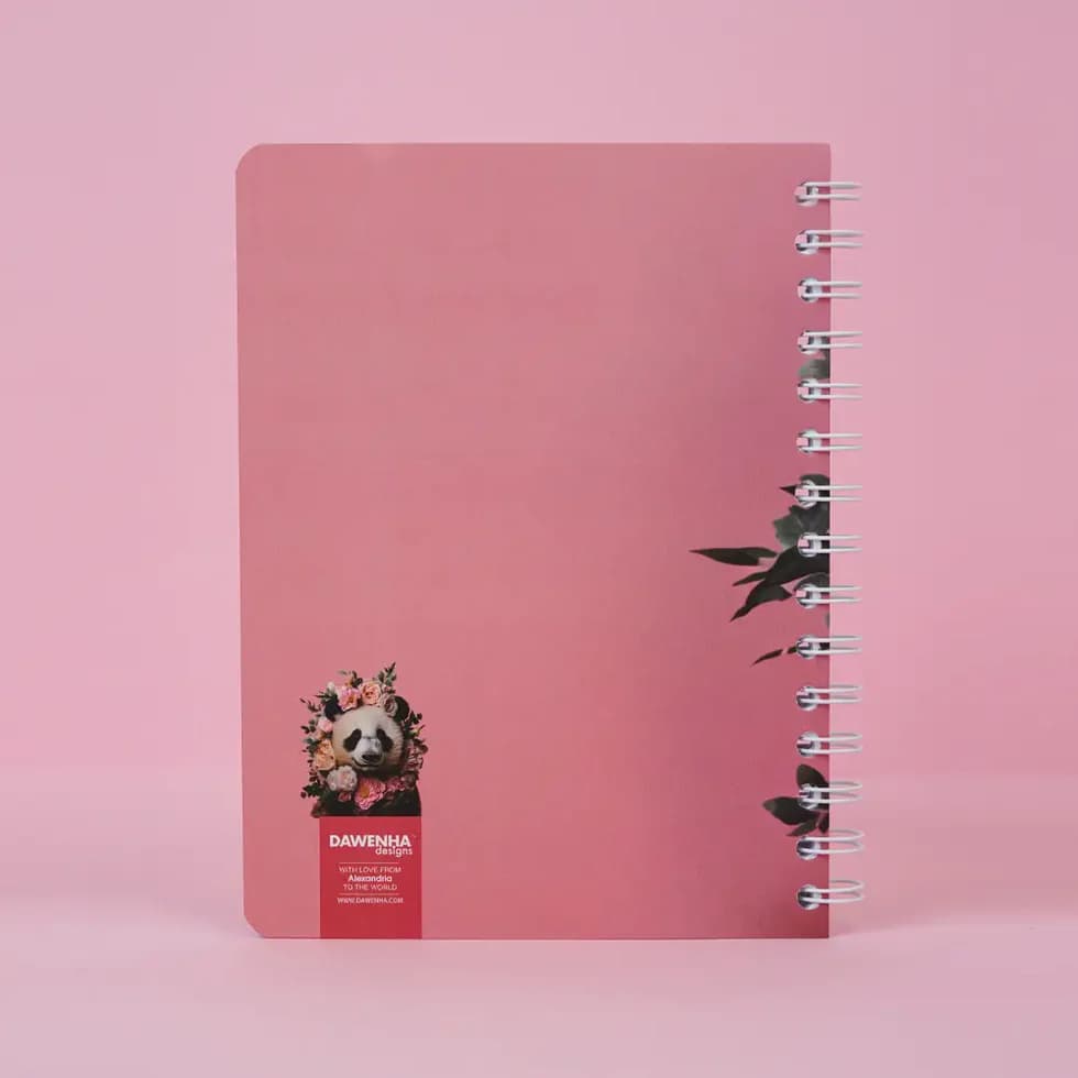 Pinky Panda Safezone Notebook wired/hardcover