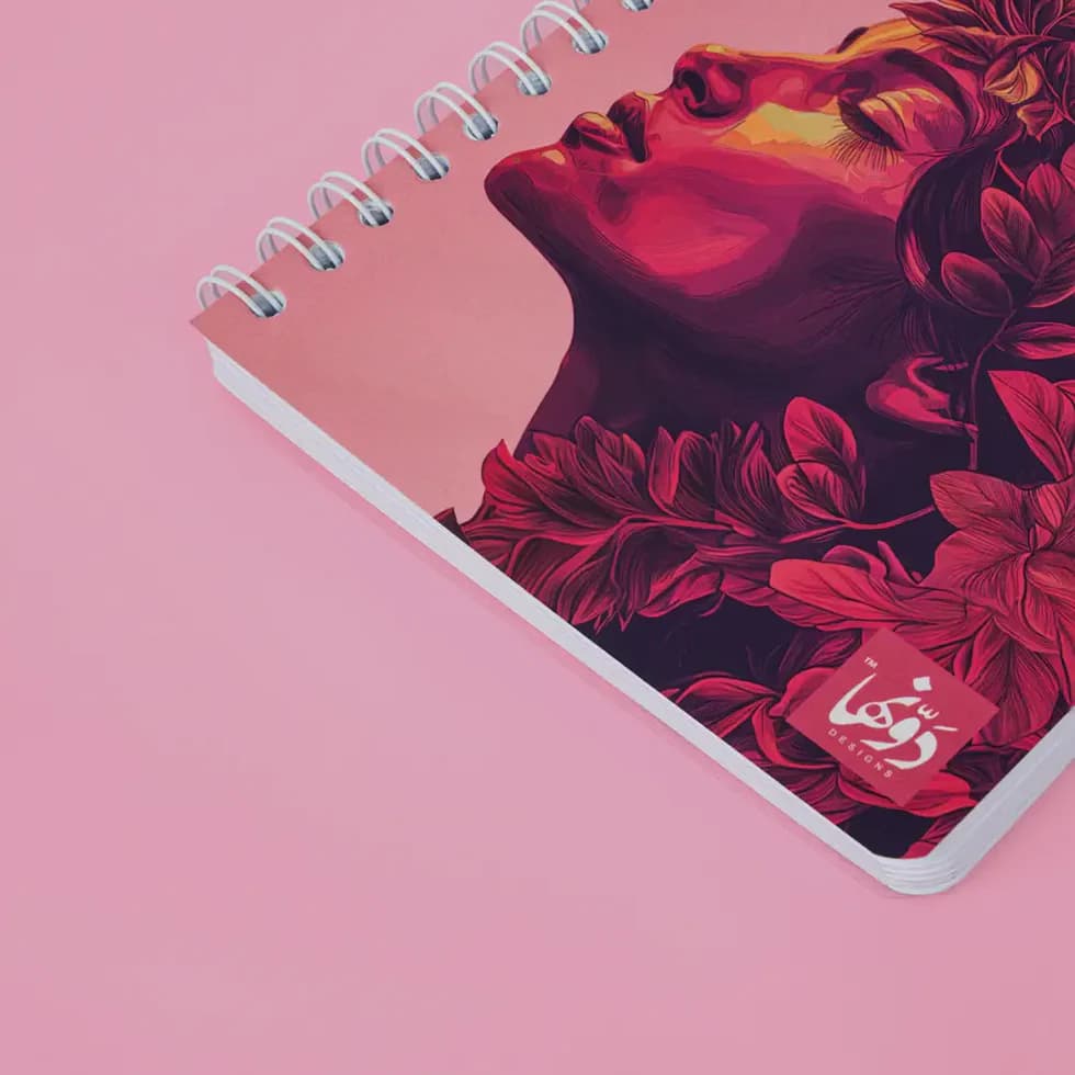 Pinky Hippie Safezone Notebook wired/Hardcover
