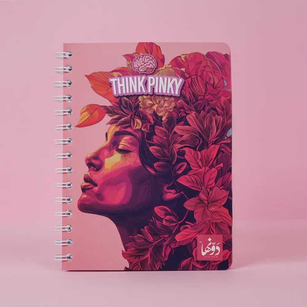 Pinky Hippie Safezone Notebook wired/Hardcover